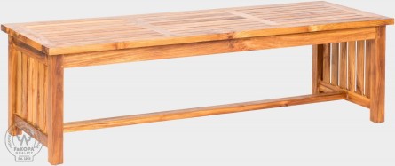 ROSALINE - originální konferenční stolek z teaku 170 x 65 cm