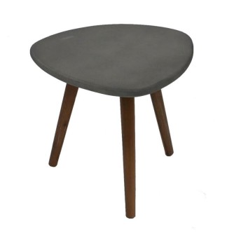 NANA - odkládací stolek sv. šedá 50 x 45 cm