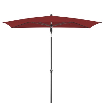 ACTIVE 200 x 120 cm - obdélníkový slunečník se středovou nohou cihlová (terakota - kód barvy 833)