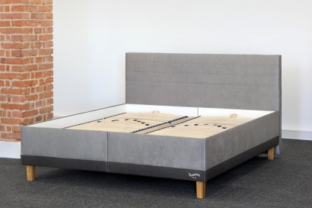 BRISTOL - postel s úložným prostorem a lamelovým roštem 90 x 200 cm