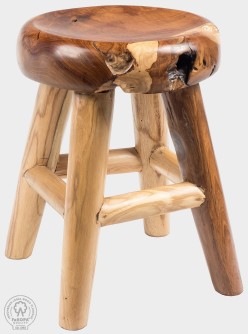 KOVBOJKA III - originální zahradní stolička z teaku