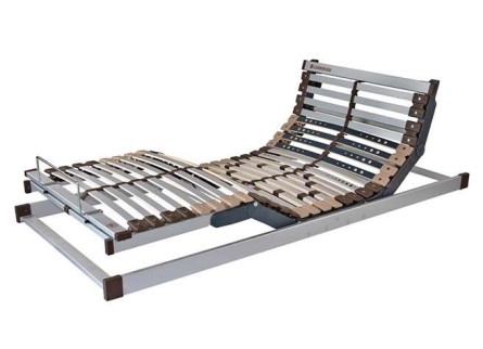 LUSSOFLEX MOTOR RADIO bezšňůrový - polohovatelný lamelový rošt 120 x 200 cm