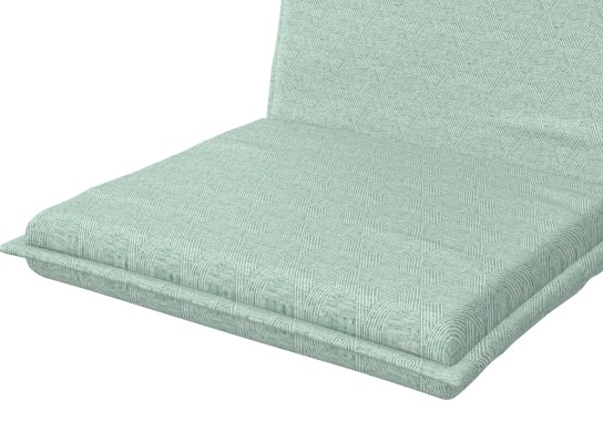 ART 4044 - polstr na zahradní houpačku 170 cm se zipem - sedák a opěrka v celku