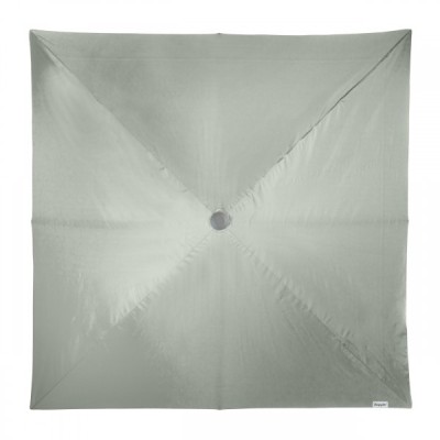 TELESTAR 4 x 4 m - velký profi slunečník světle šedý (kód barvy 827)
