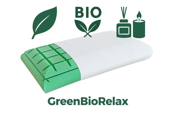 ALIVIO - polštář z paměťové pěny a s průřezy pro dokonalé přizpůsobení