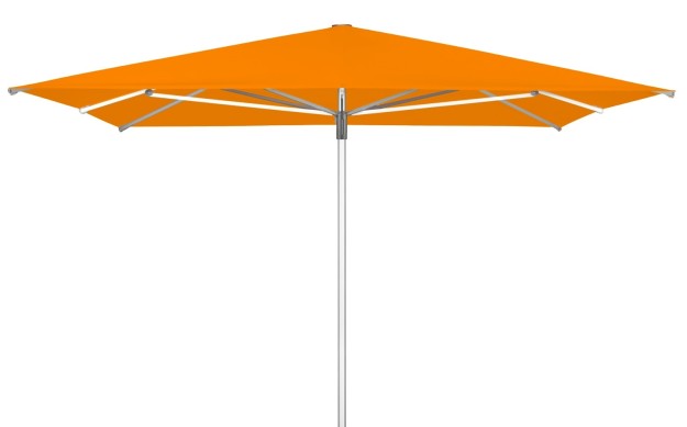 TELESTAR 4 x 4 m - velký profi slunečník oranžový (kód barvy 816)