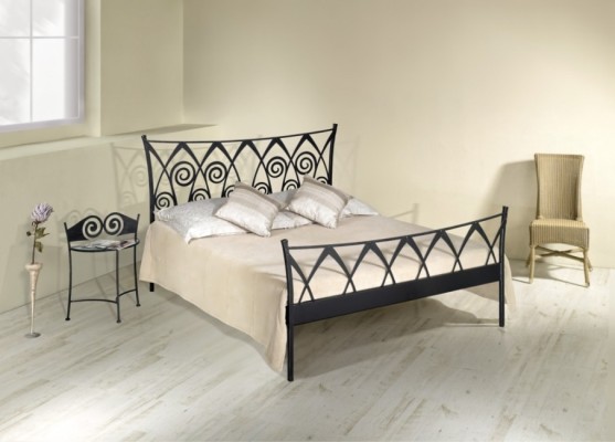 RONDA - designová kovová postel 160 x 200 cm