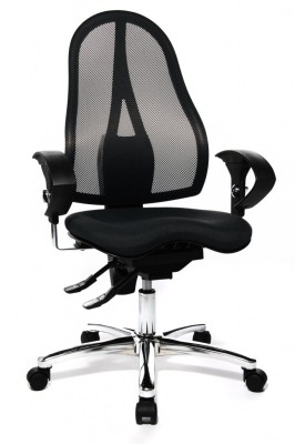 Topstar - kancelářská židle Sitness 15 - bordó/ černá