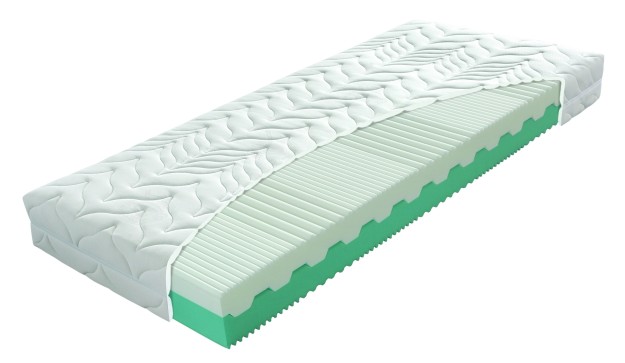TANDEM - partnerská eko matrace s masážní profilací 200 x 210 cm