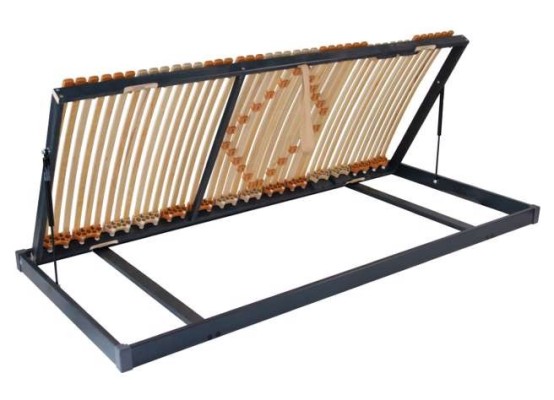 TRIOFLEX kombi P LEVÝ - přizpůsobivý postelový rošt s bočním výklopem 85 x 190 cm