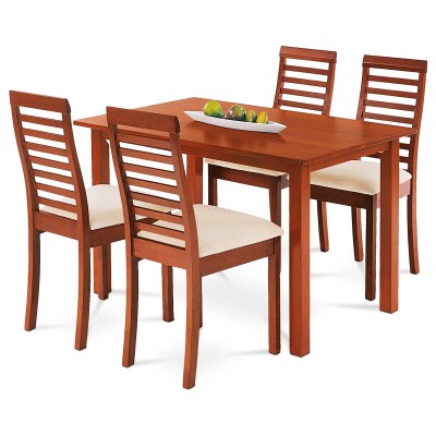 JÍDELNÍ SET 1 + 4, barva třešeň