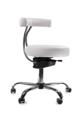 MEDICAL Spinergo - aktivní židle pro zdravotníky - bílá