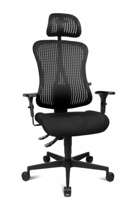 Topstar - aktivní kancelářská židle s podhlavníkem Sitness 90