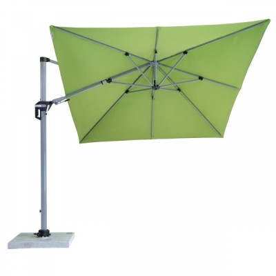 ACTIVE 350  x 260 cm – výkyvný zahradní slunečník s boční tyčí zelená (kód barvy 836)