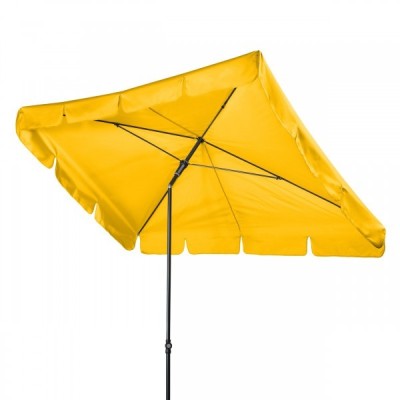 SUNLINE WATERPROOF 260 x 150 cm – naklápěcí slunečník žlutá (kód barvy 811)
