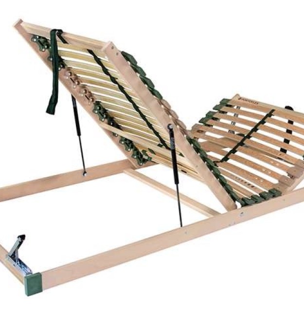 PORTOFLEX HN P - výklopný lamelový rošt s polohováním 100 x 220 cm