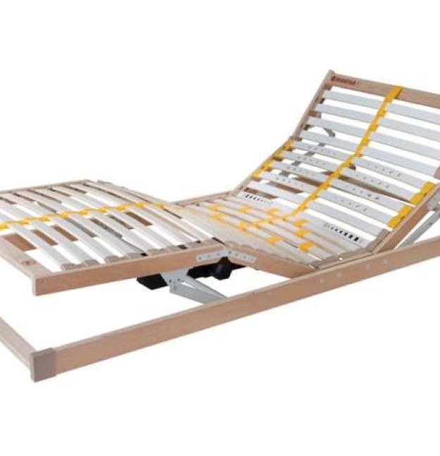 DUOSTAR MOTOR RADIO bezšňůřový - rošt s motorovým polohováním 70 x 190 cm