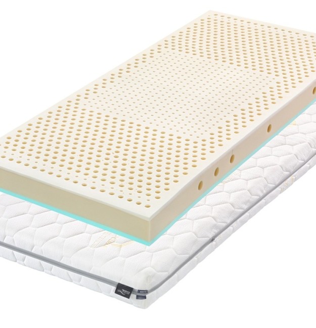 ŠÁRKA 15 cm - ortopedická matrace (i do postýlky), s bio latexem a HR pěnou 110 x 210 cm