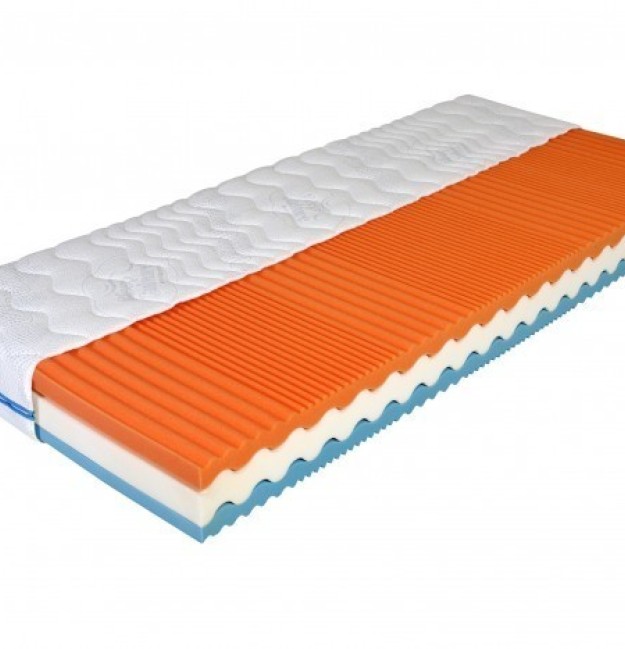 GYLFI  24 cm - zdravotní matrace s línou pěnou 140 x 210 cm