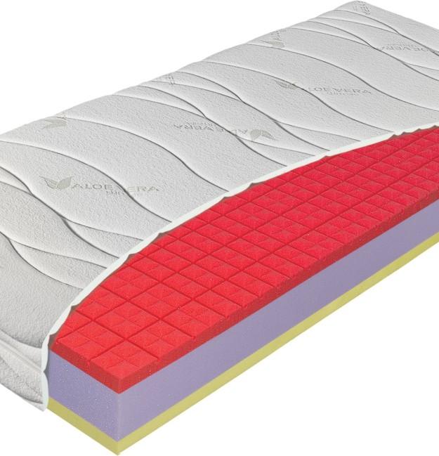 ANTIBACTERIAL visco vakuo 24 cm - matrace s úpravou SANITIZED v akci 1+1 90 x 200 cm 2 ks
