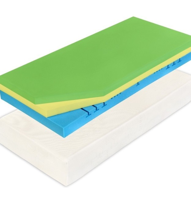 CUREM C3500 22 cm - pohodlná matrace s pevnější podporou 110 x 220 cm