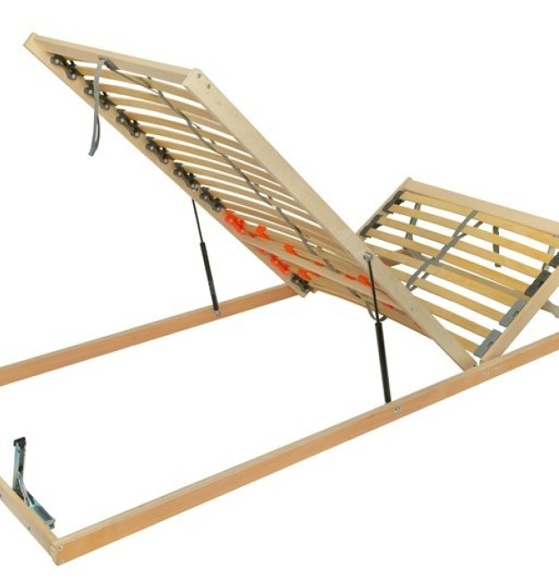 DOUBLE PRAKTIK N - výklopný rošt s polohováním 70 x 220 cm