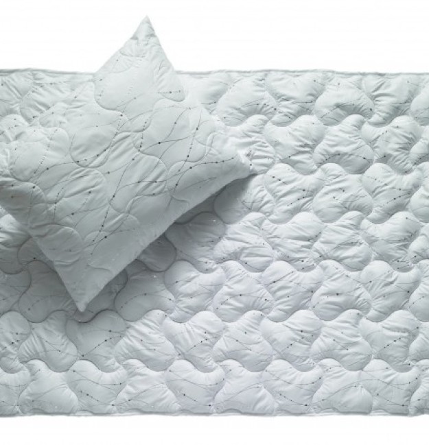 METALLIC bílá - polštář 70 x 90 cm