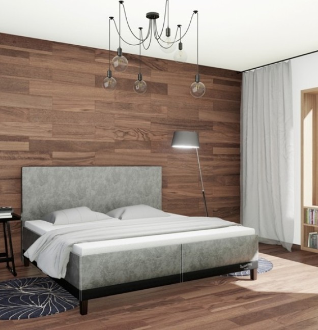 HALIFAX - designová postel s úložným prostorem
